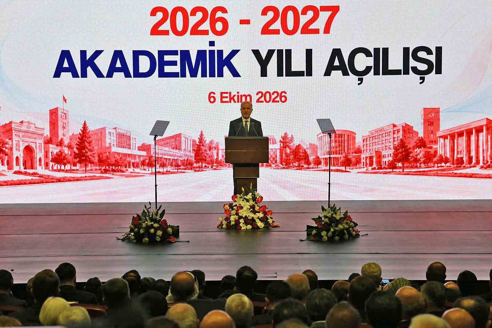 YÜKSEKÖĞRETİM KURULU (YÖK) 2026-2027 AKADEMİK YILI AÇILIŞ TÖRENİ, CUMHURBAŞKANI RECEP TAYYİP ERDOĞAN’IN TEŞRİFLERİYLE, YÜKSEKÖĞRETİM KURULUNUN (YÖK) EV SAHİPLİĞİNDE CUMHURBAŞKANLIĞI KÜLLİYESİ BEŞTEPE MİLLET KONGRE VE KÜLTÜR MERKEZİNDE GERÇEKLEŞTİRİLDİ.