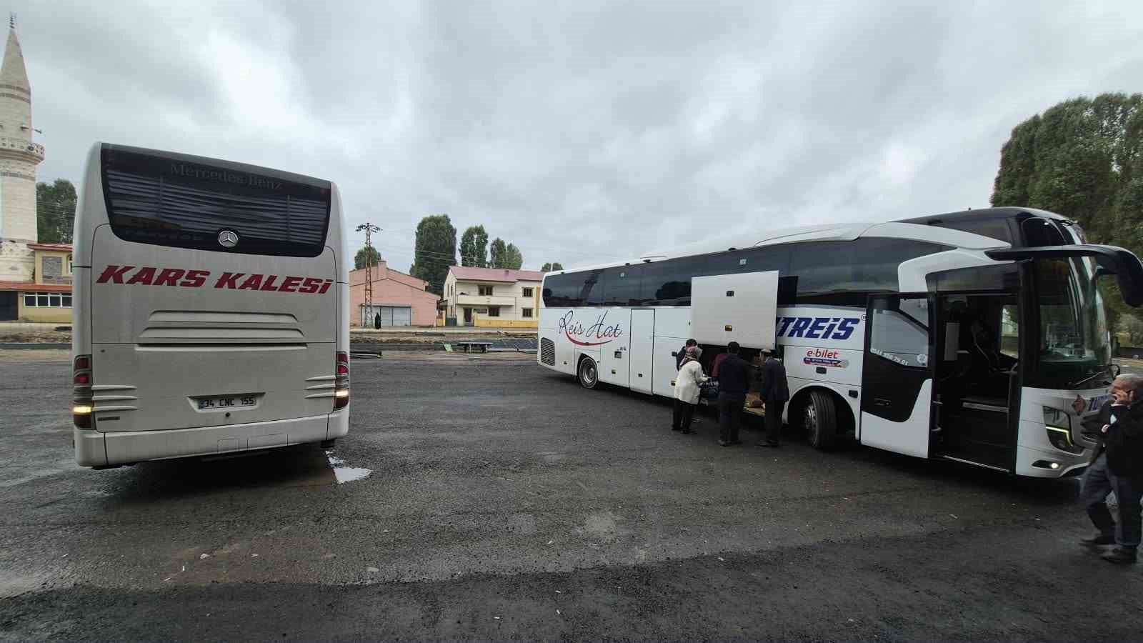 SARIKAMIŞ ŞEHİRLERARASI OTOBÜS TERMİNALİ HİZMETE GİRDİ(KARS-İHA)