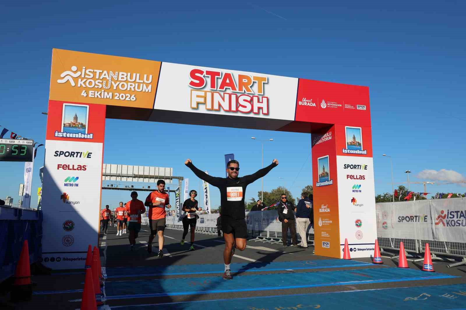 İSTANBUL’U KOŞUYORUM ETKİNLİĞİNİN AVRUPA ETABI YAKLAŞIK 5 BİN 500 KOŞUCUNUN KATILIMIYLA GERÇEKLEŞTİRİLDİ.