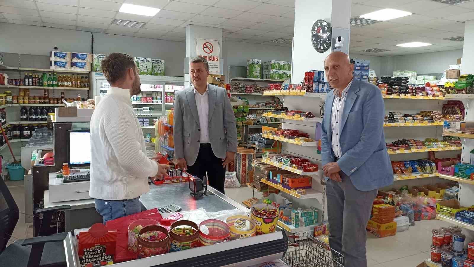 HAVZA KAYMAKAMI SERİN’DEN SELDEN ETKİLENEN ESNAFA ZİYARET