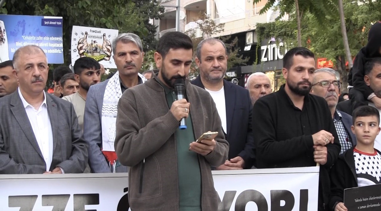 SİİRT’TE AKSA TUFANI’NIN 3. YIL DÖNÜMÜNDE FİLİSTİN’E DESTEK AÇIKLAMASI