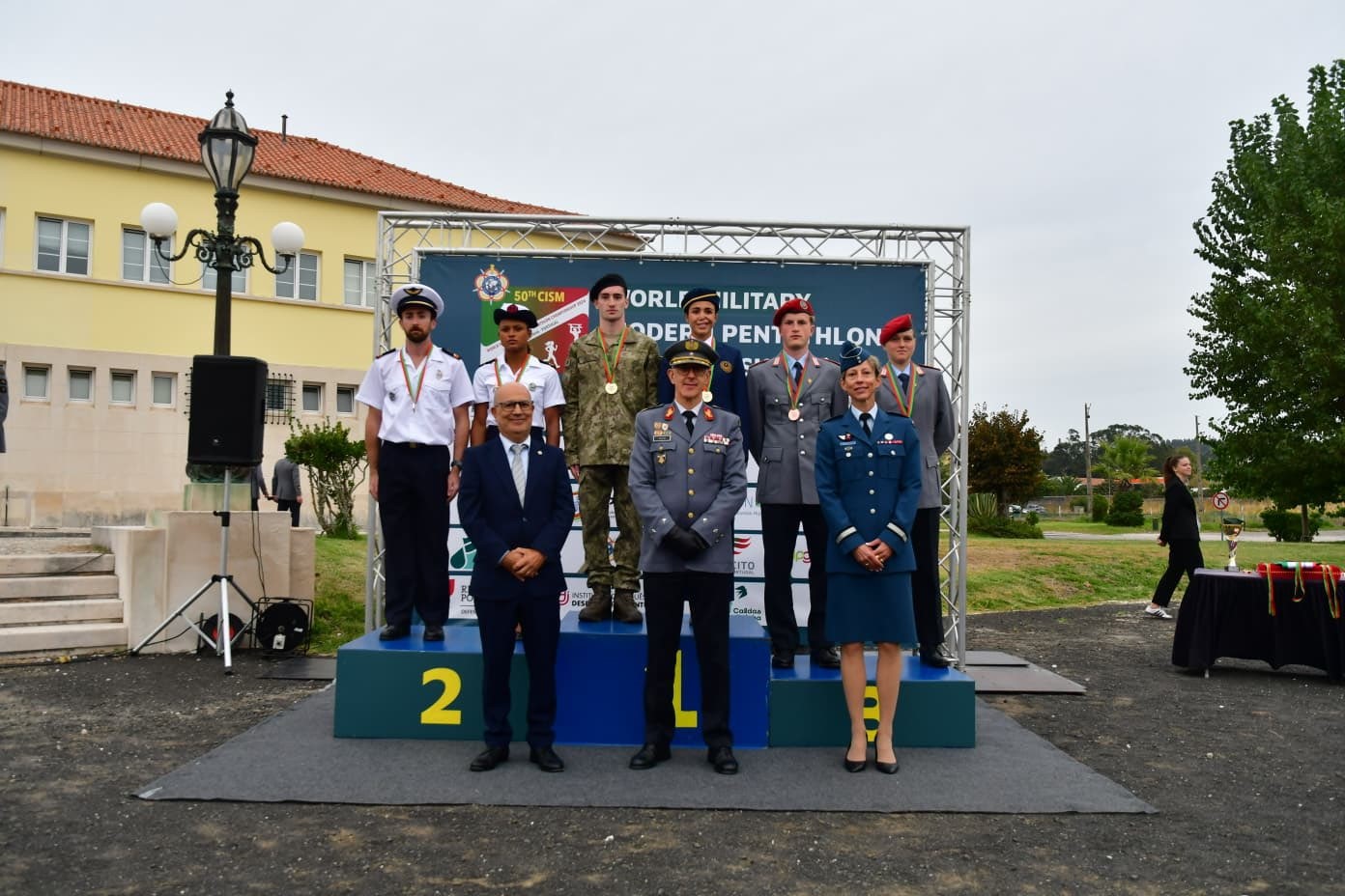 TSK MODERN PENTATLON TAKIMI, PORTEKİZ SİLAHLI KUVVETLERİ ORGANİZATÖRLÜĞÜNDE 15 ÜLKENİN KATILIMIYLA CALDAS DE RAİNHA / PORTEKİZ’DE İCRA EDİLEN 50’NCİ CISM ORDULAR ARASI MODERN PENTATLON DÜNYA ŞAMPİYONASI'NA KATILDI.