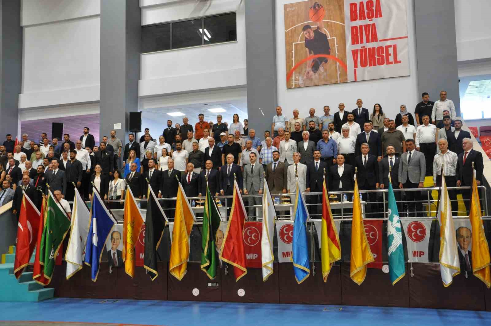 MİLLİYETÇİ HAREKET PARTİSİ (MHP) SALİHLİ İLÇE TEŞKİLATI’NIN 15. OLAĞAN KONGRESİ GERÇEKLEŞTİRİLDİ. TEK LİSTEYLE GİDİLEN KONGREDE SEFA ERGÜN, KULLANILAN OYLARIN TAMAMINI ALARAK MHP SALİHLİ İLÇE BAŞKANI SEÇİLDİ.