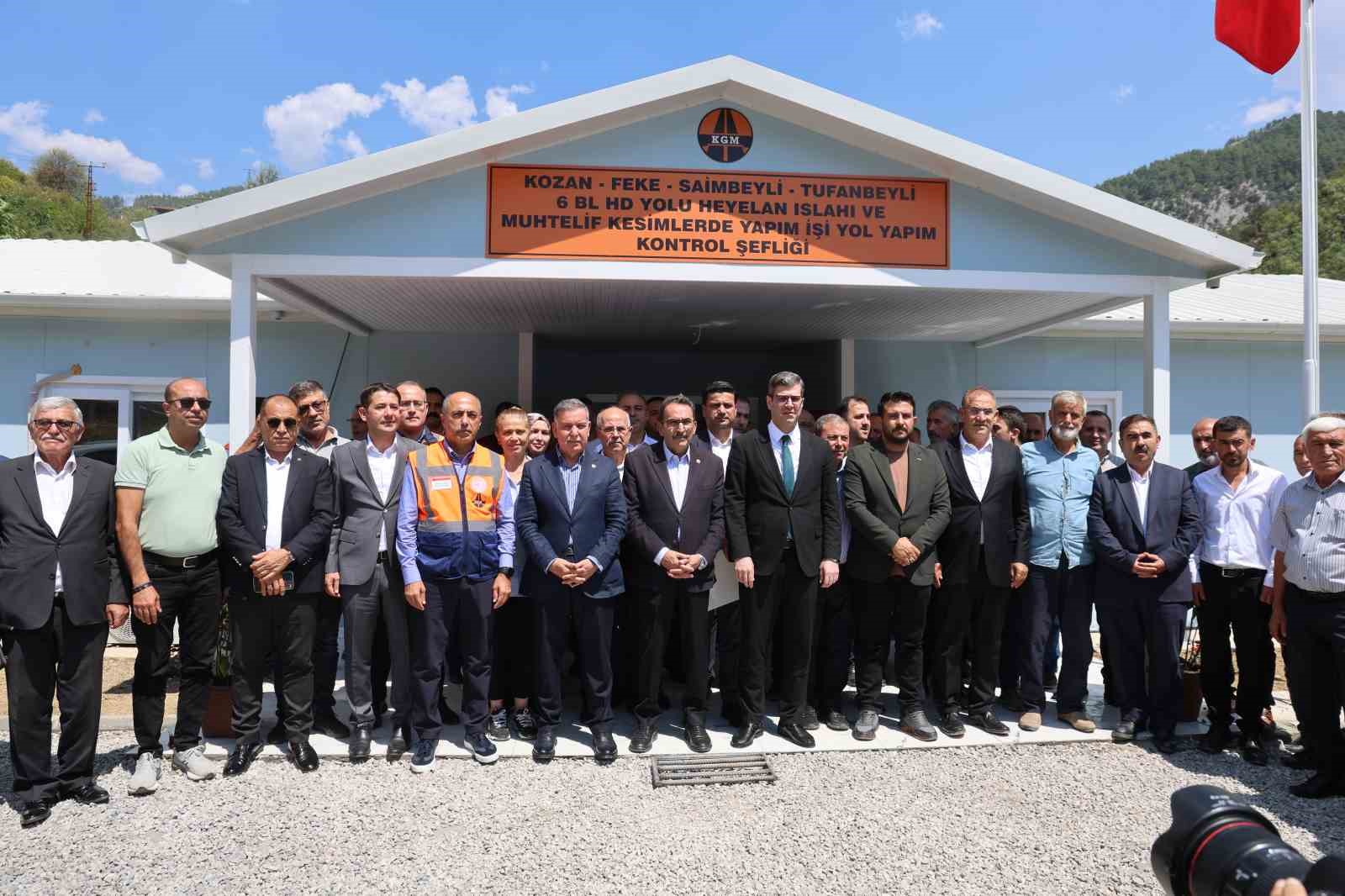 AKPARTİ MİLLETVEKİLLERİ İLE BİRLİKTE ŞANTİYE ALANINDA TUNEL İNŞAATI İLE İLGİLİ BASIN AÇIKLAMASI GERÇEKLEŞTİRİLDİ.