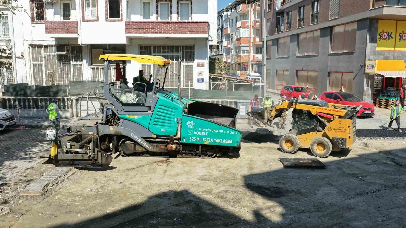 AYDIN BÜYÜKŞEHİR’İN SÖKE’DE ÇALIŞMALARI SÜRÜYOR