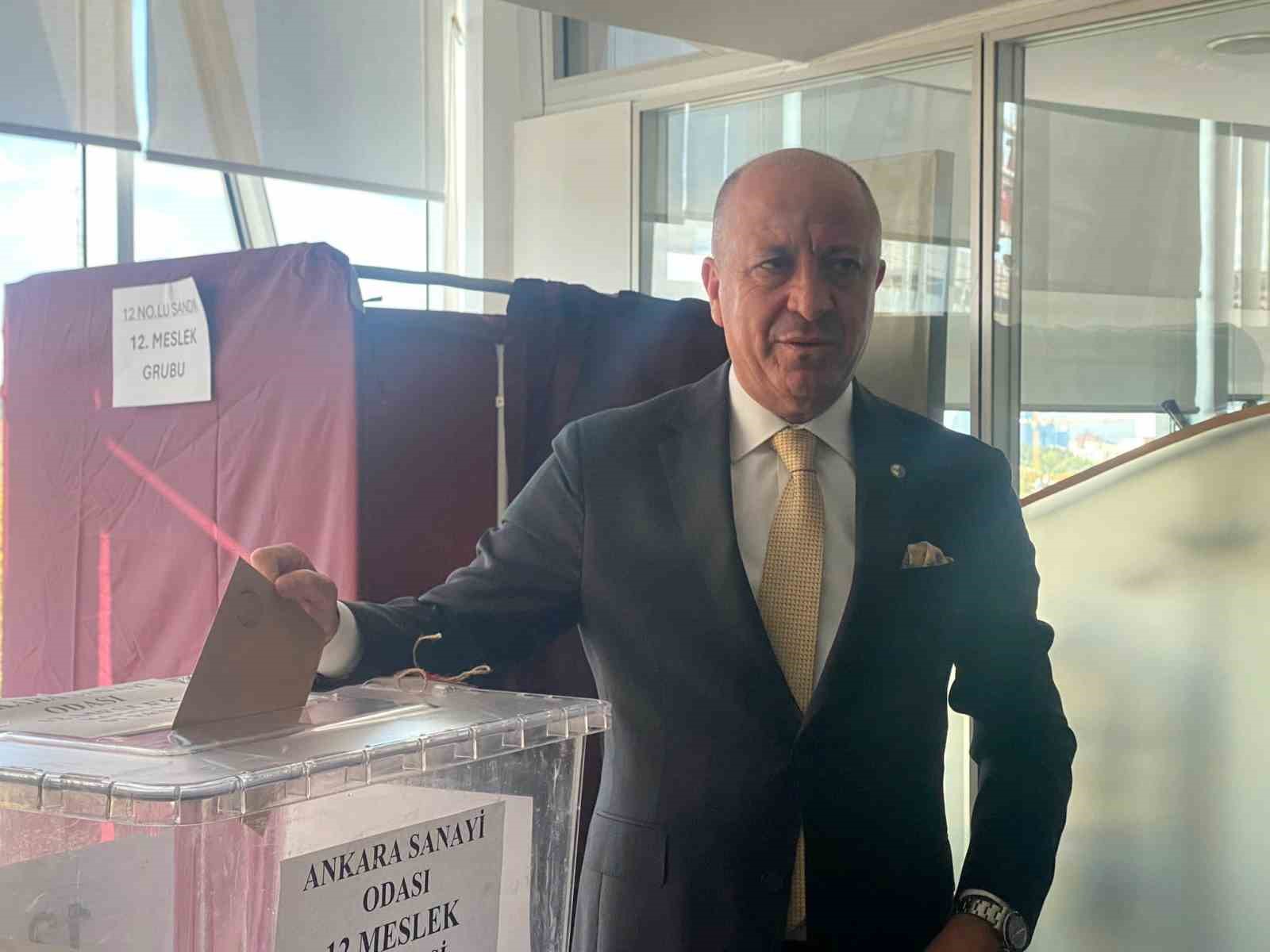 ASO BAŞKANI SEYİT ARDIÇ SEÇİMLERDE OYUNU KULLANDI