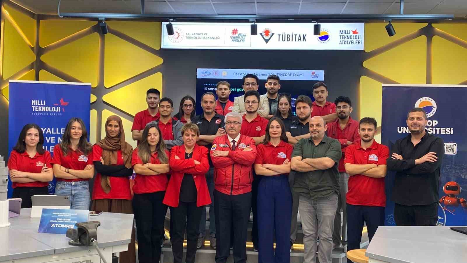 TÜRKİYE’NİN EN BÜYÜK BİLİM VE TEKNOLOJİ ORGANİZASYONLARINDAN TEKNOFEST’TE SİNOP ÜNİVERSİTESİ, NÜKLEER ENERJİ TEKNOLOJİLERİ ALANINDA GELİŞTİRDİĞİ PROJELERLE ÖNEMLİ BAŞARILARA İMZA ATTI.