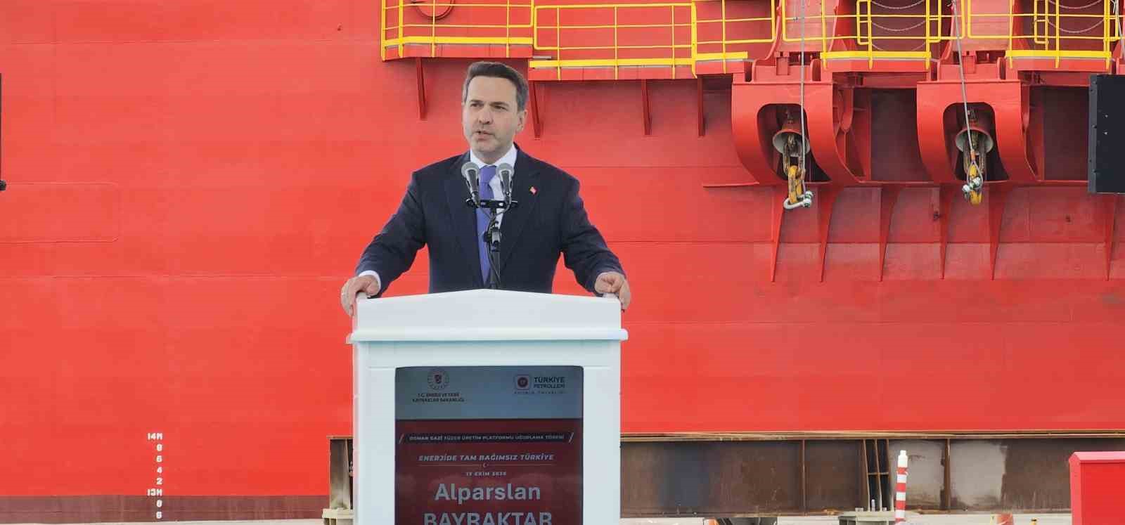 ENERJİ VE TABİİ KAYNAKLAR BAKANI ALPARSLAN BAYRAKTAR