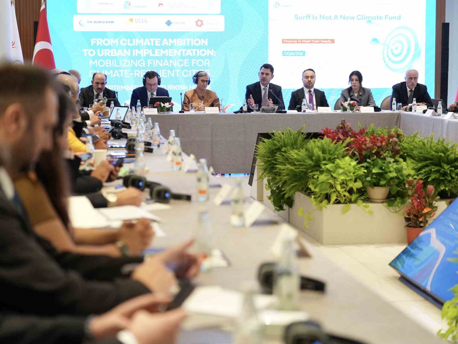 COP31 BAŞKANI VE ÇEVRE, ŞEHİRCİLİK VE İKLİM DEĞİŞİKLİĞİ BAŞKANI MURAT KURUM, RESMİ ZİYARET KAPSAMINDA BULUNDUĞU ABD'NİN NEW YORK KENTİNDEKİ TEMASLARINI SÜRDÜRÜYOR.
