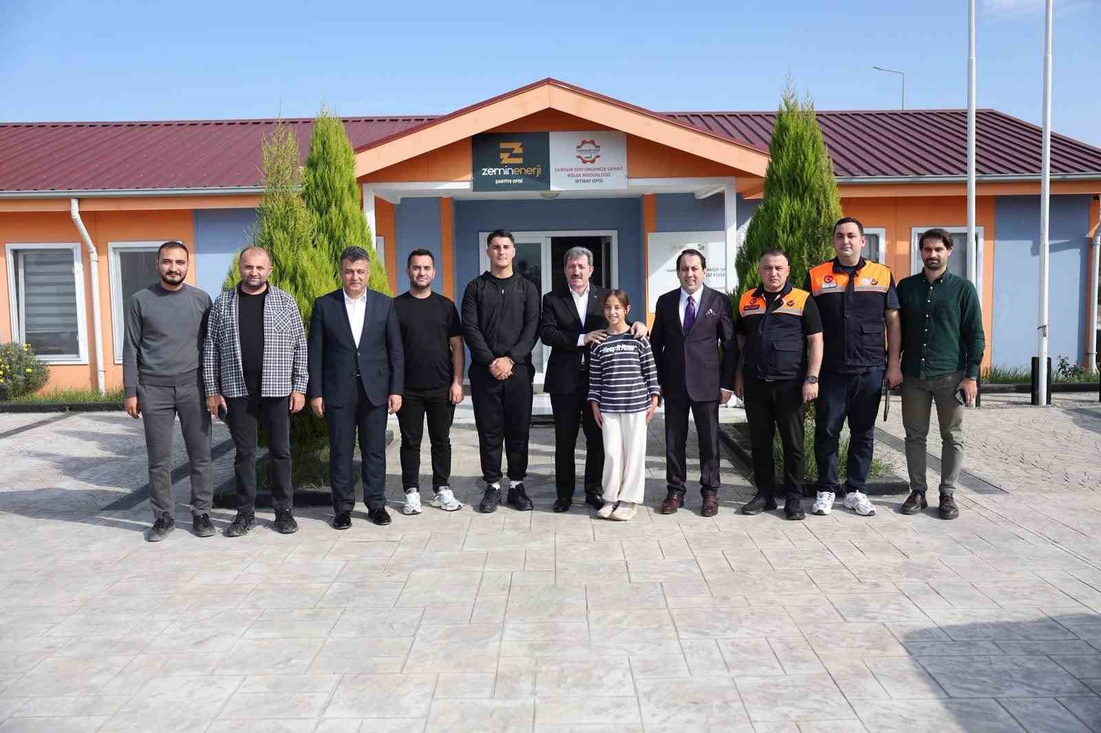 SAMSUN TEKNOLOJİ ORGANİZE SANAYİ BÖLGESİ'NDE (OSB) KARA YOLU BAĞLANTISI, ELEKTRİK ALTYAPISI VE DİĞER ALTYAPI ÇALIŞMALARININ SON DURUMU DEĞERLENDİRİLDİ.