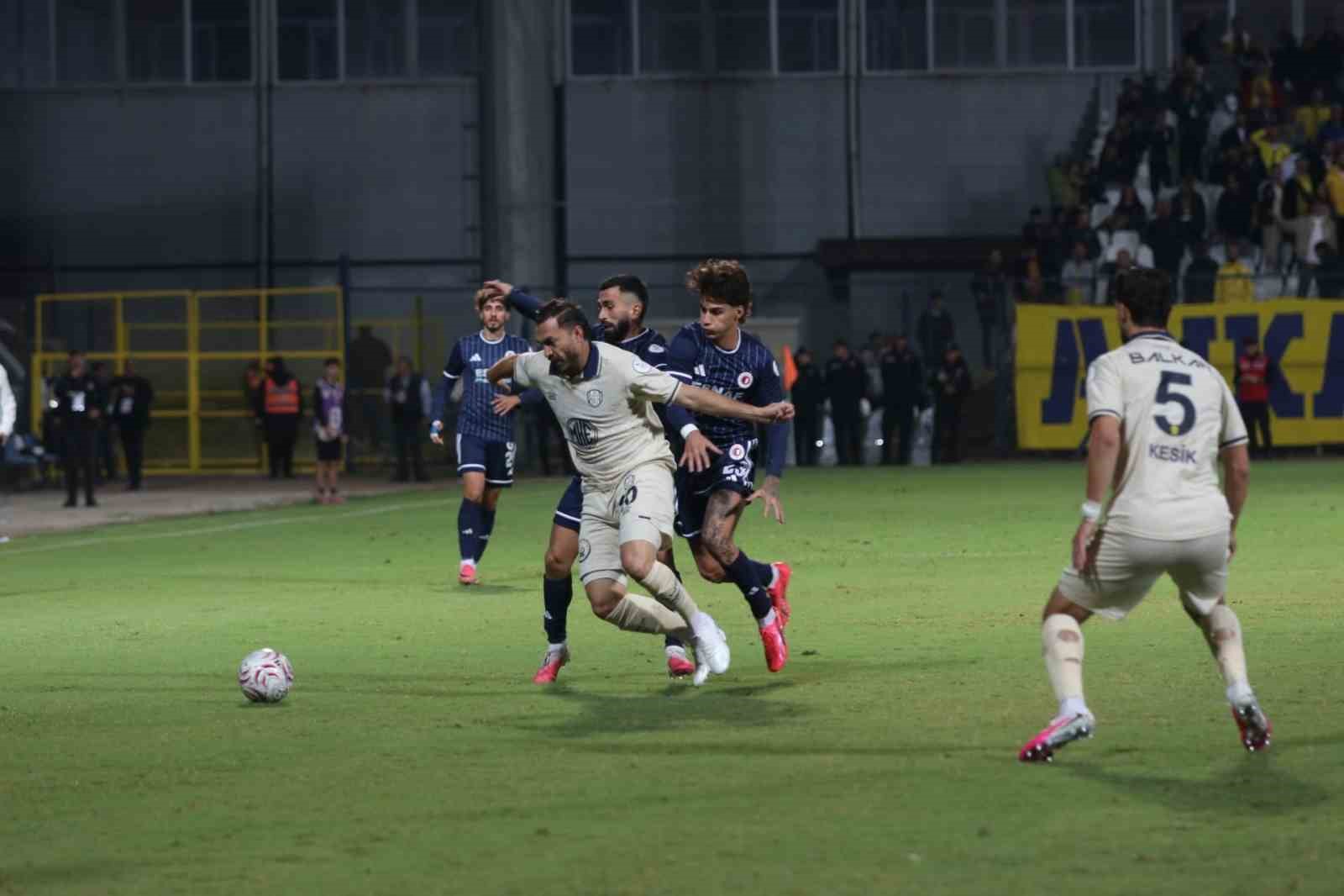 FETHİYESPOR, ANKARAGÜCÜ İLE 2-2 BERABERE KALDI