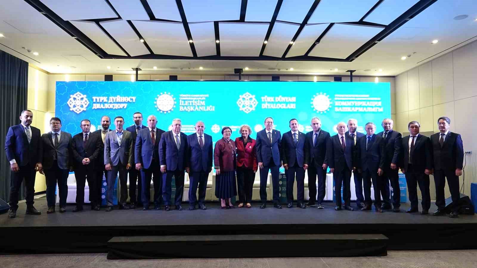 BİŞKEK’TE DÜZENLENEN "TÜRK DÜNYASI DİYALOGLARI: ORTAK GELECEK, ORTAK VİZYON" BAŞLIKLI PANELDE TÜRK DEVLETLERİ ARASINDAKİ İŞBİRLİĞİNİN DAHA DA GELİŞTİRİLMESİNE İLİŞKİN KONULAR ELE ALINDI.