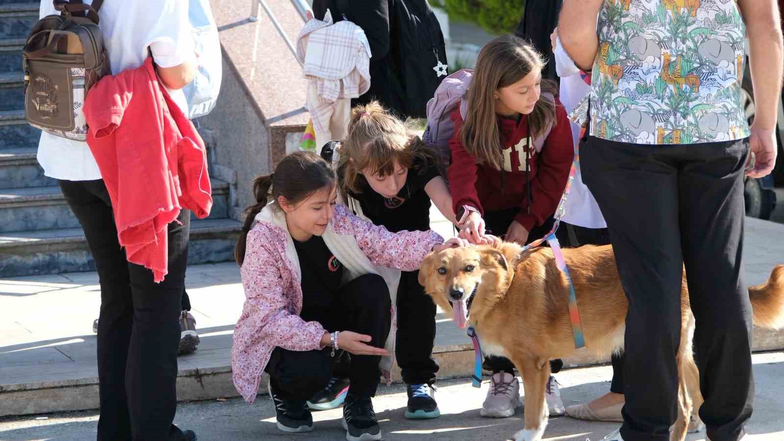 KÜÇÜK HAYVANSEVERLER BAÜN' DE 'CAN DOSTLARI' İLE BULUŞTU