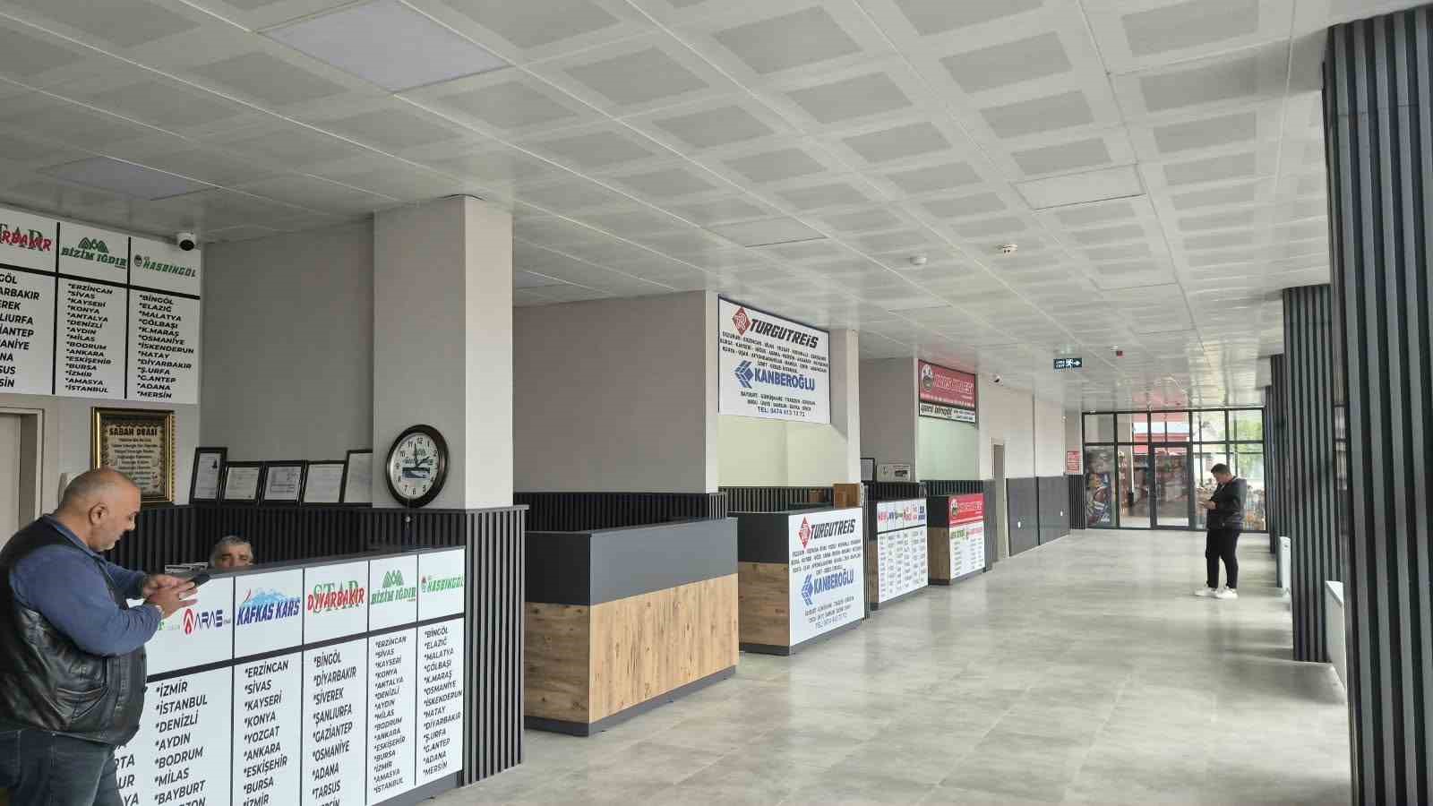 SARIKAMIŞ ŞEHİRLERARASI OTOBÜS TERMİNALİ HİZMETE GİRDİ(KARS-İHA)