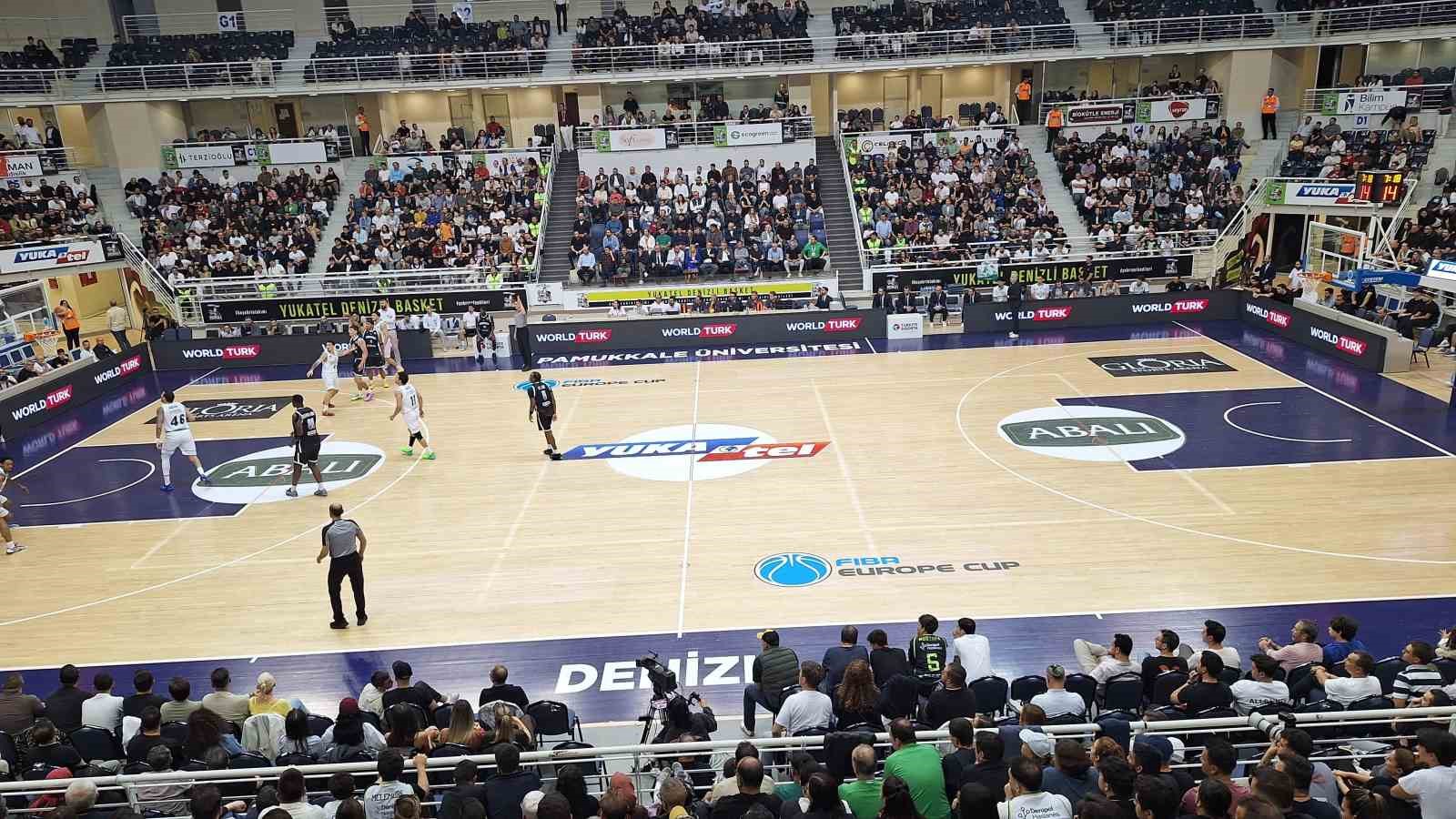 FIBA EUROPE CUP G GRUBU'NDA TÜRKİYE’Yİ TEMSİL EDEN Y. DENİZLİ BASKET, İLK AVRUPA MAÇINDA KONUK ETTİĞİ SLOVAK EKİBİ BC PRİEVİDZA'YI 83-69 MAĞLUP ETTİ