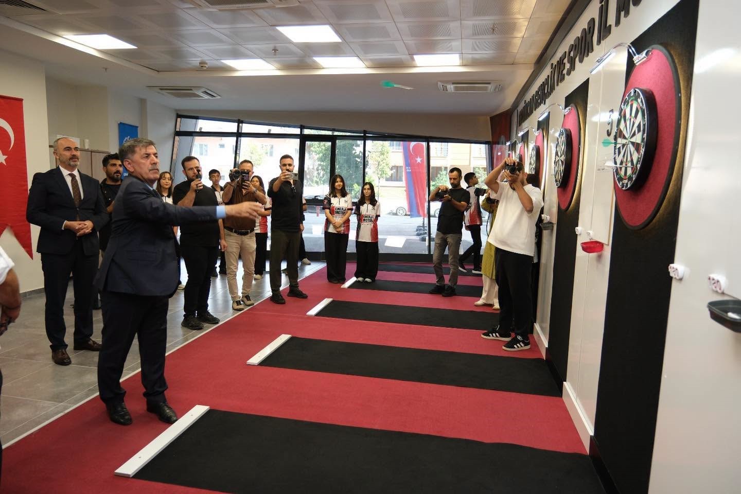 ERZİNCAN’DA 2026 ŞEHİT EREN BÜLBÜL TÜRKİYE DART ŞAMPİYONASI BAŞLADI