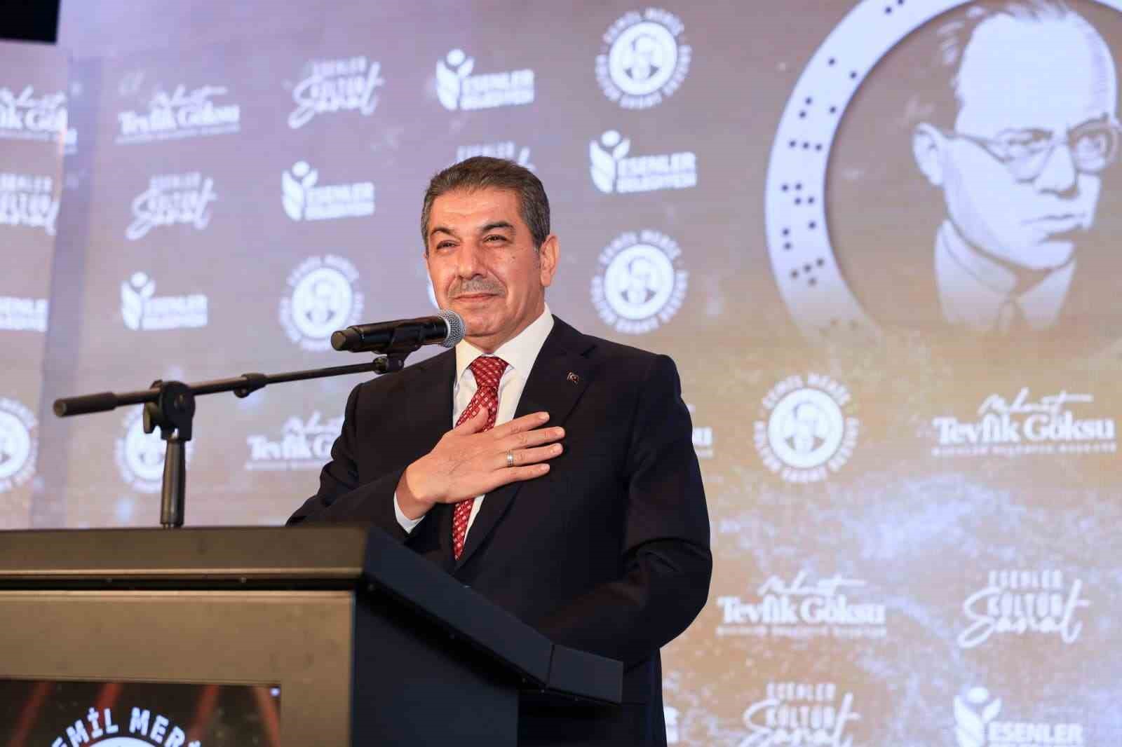 ESENLER BELEDİYE BAŞKANI M. TEVFİK GÖKSU