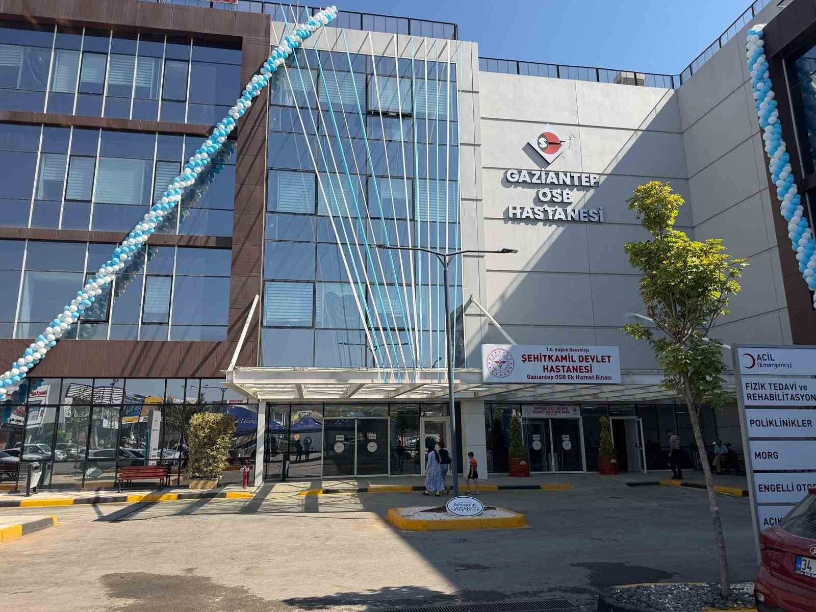 OSB’DE HASTANE SEVİNCİ