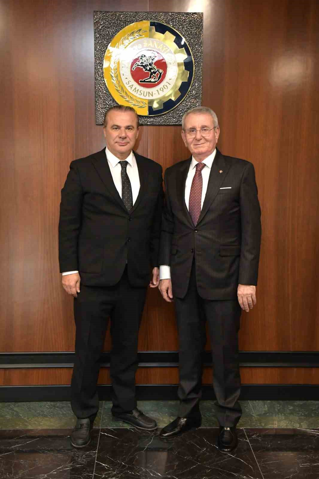 SAMSUN TİCARET VE SANAYİ ODASI (TSO) YÖNETİM KURULU BAŞKANI SALİH ZEKİ MURZİOĞLU İLE MECLİS BAŞKANI HALUK AKYÜZ, SEÇİMLERİN ARDINDAN TEŞEKKÜR AÇIKLAMASINDA BULUNARAK YENİ DÖNEME İLİŞKİN MESAJLAR VERDİ.