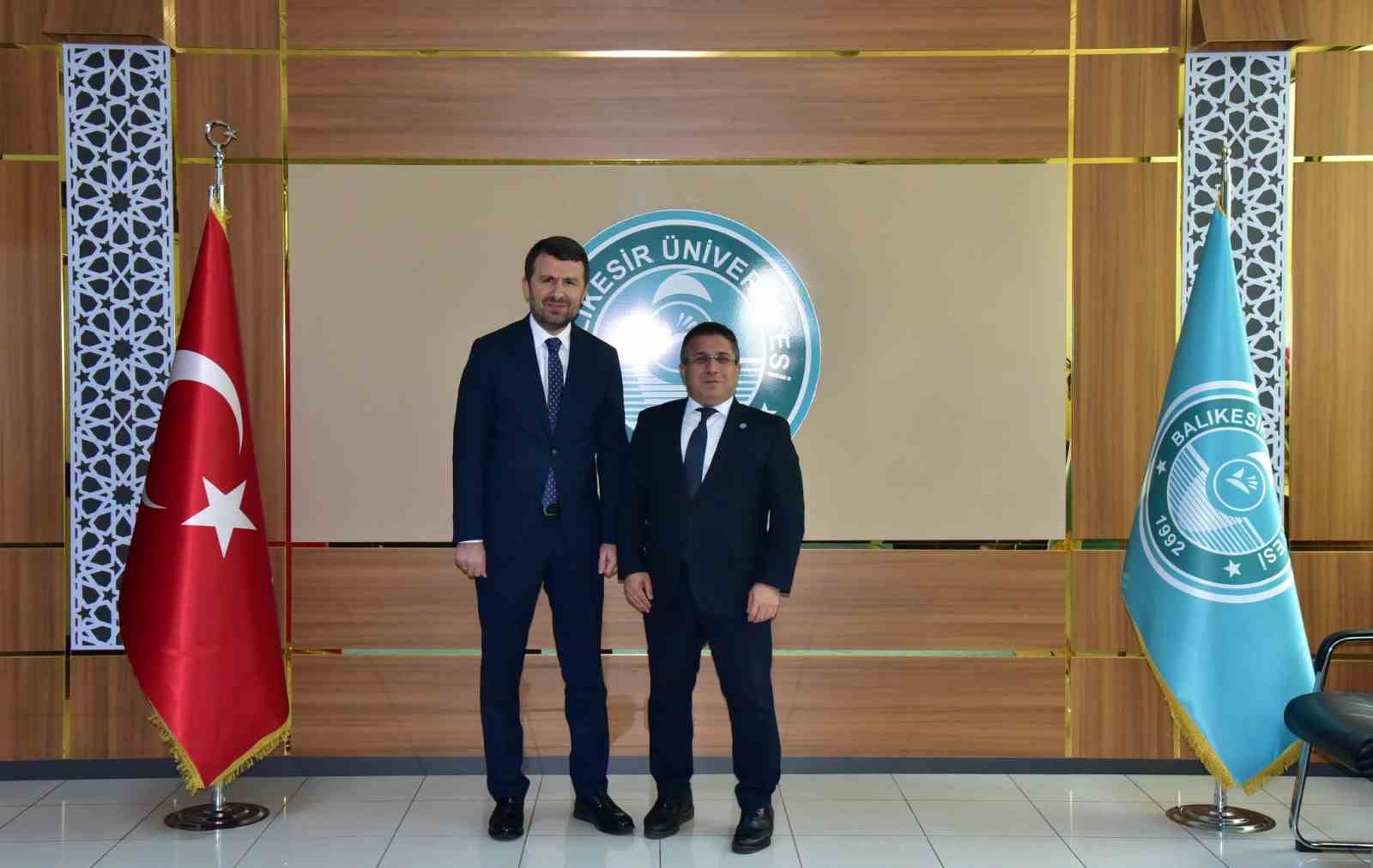 BİK GENEL MÜDÜRÜ ABDULKADİR ÇAY’DAN REKTÖR OĞURLU’YA ZİYARET