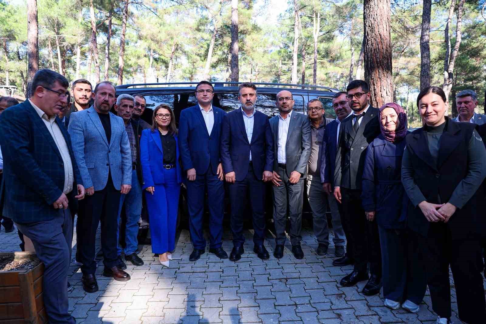 BURSA BÜYÜKŞEHİR BELEDİYE BAŞKAN VEKİLİ ŞAHİN BİBA, ORHANELİ İLÇESİ MUHTARLARIYLA BİR ARAYA GELEREK TALEP VE ÖNERİLERİNİ DİNLEDİ.