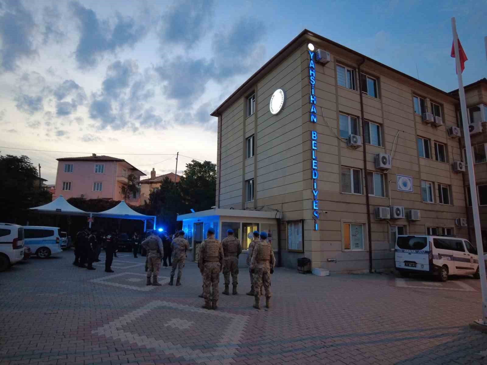 YAHŞİHAN BELEDİYESİNE OPERASYON YAPILDI
