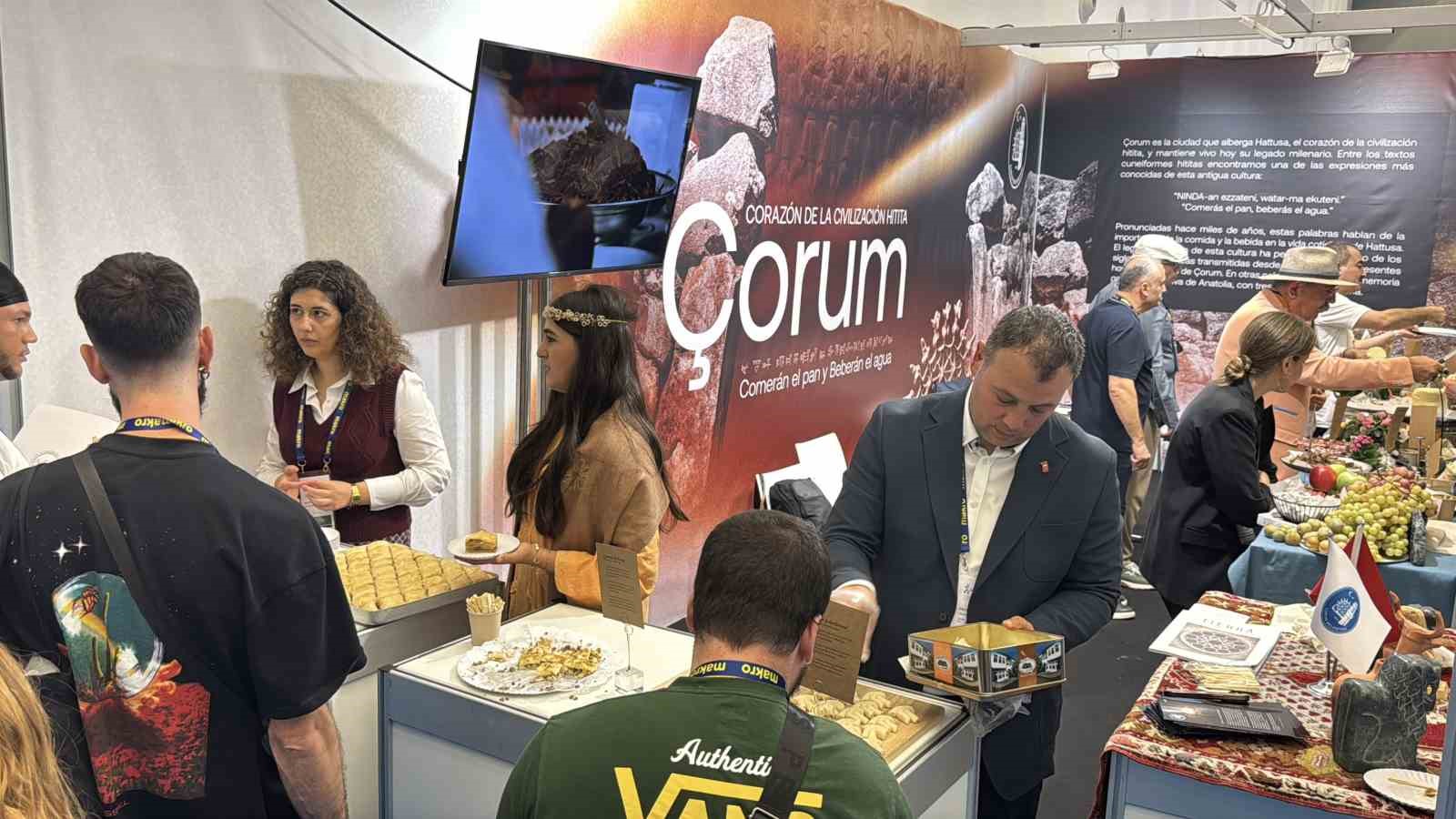 ÇORUM, BİNLERCE YILLIK MUTFAK KÜLTÜRÜNÜ DÜNYANIN ÖNDE GELEN GASTRONOMİ ORGANİZASYONLARINDAN SAN SEBASTİAN GASTRONOMİKA’DA DÜNYAYA TANITIYOR.