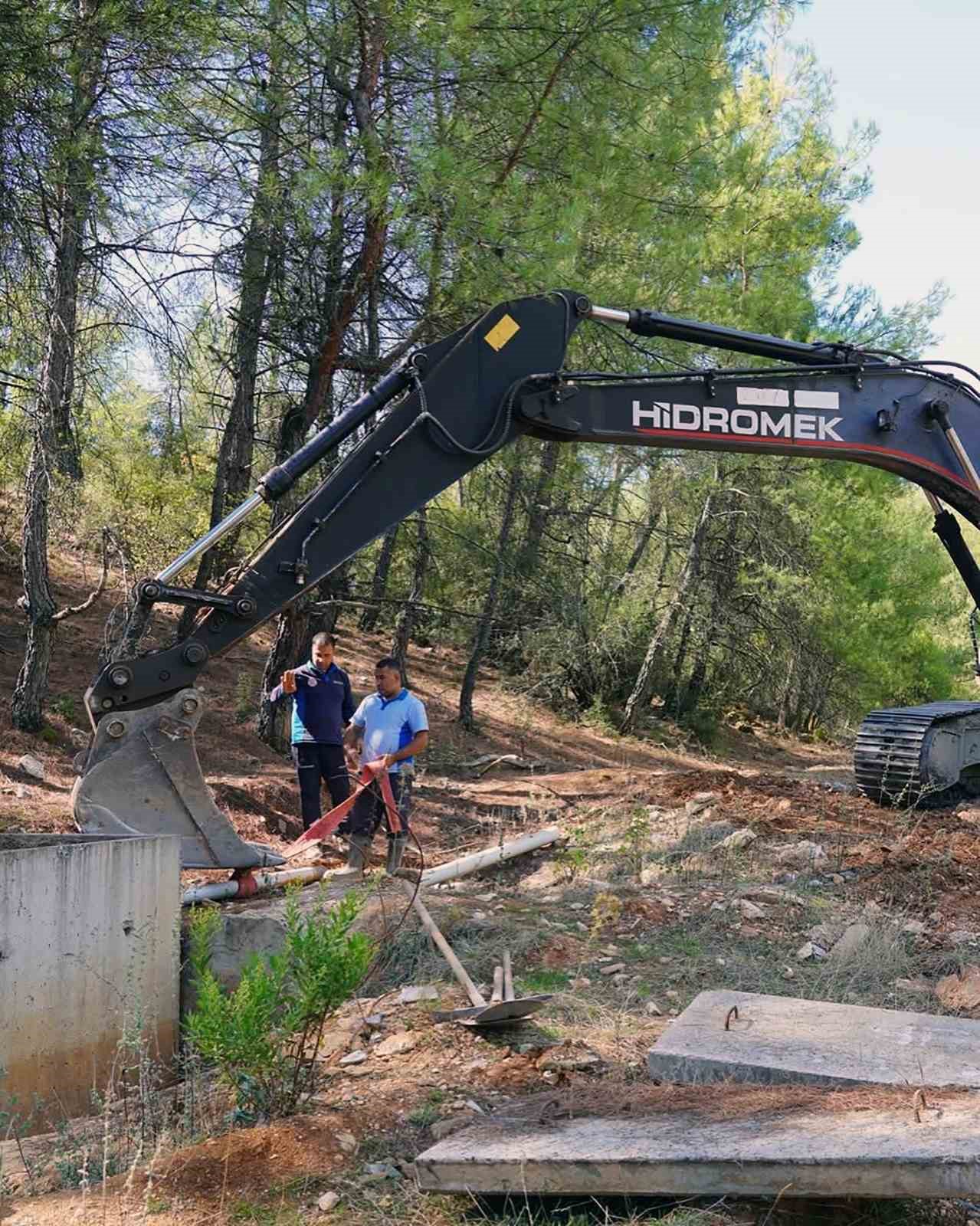MUSKİ, DAĞDİBİ’NİN SU KAYNAKLARINI GÜVENCE ALTINA ALIYOR