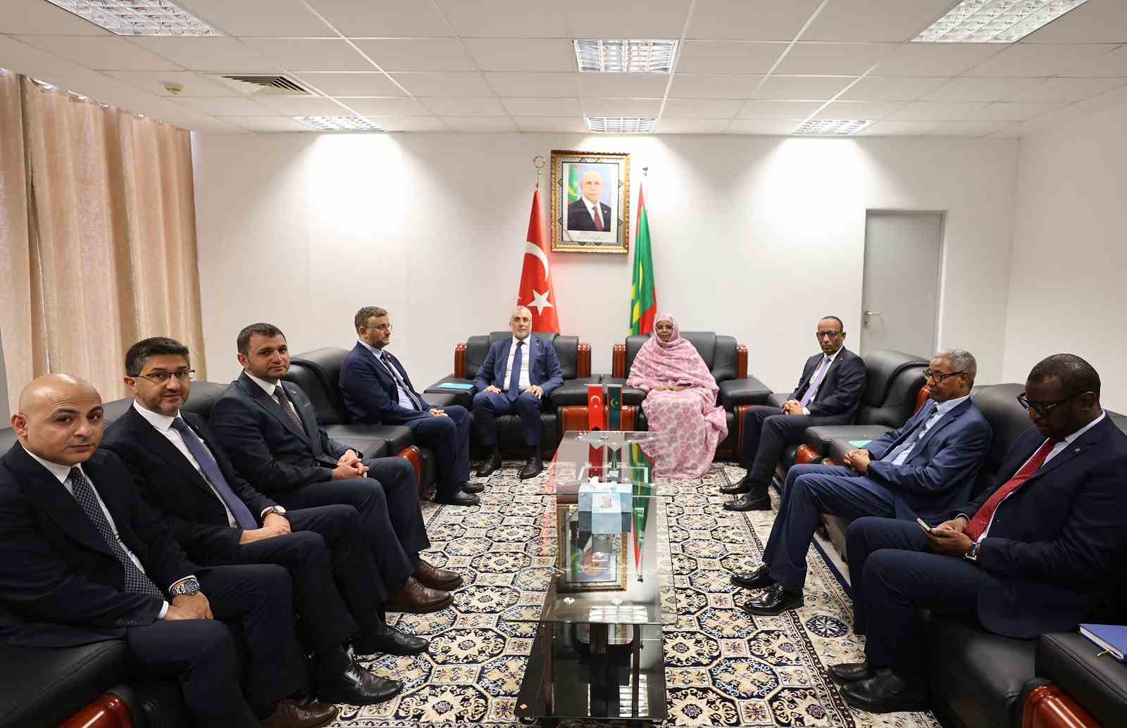 BAKAN IŞIKHAN, MORİTANYA'DA TOKSİKOLOJİ VE ÖLÇÜM LABORATUVARLARI'NIN AÇILIŞINI GERÇEKLEŞTİRDİ