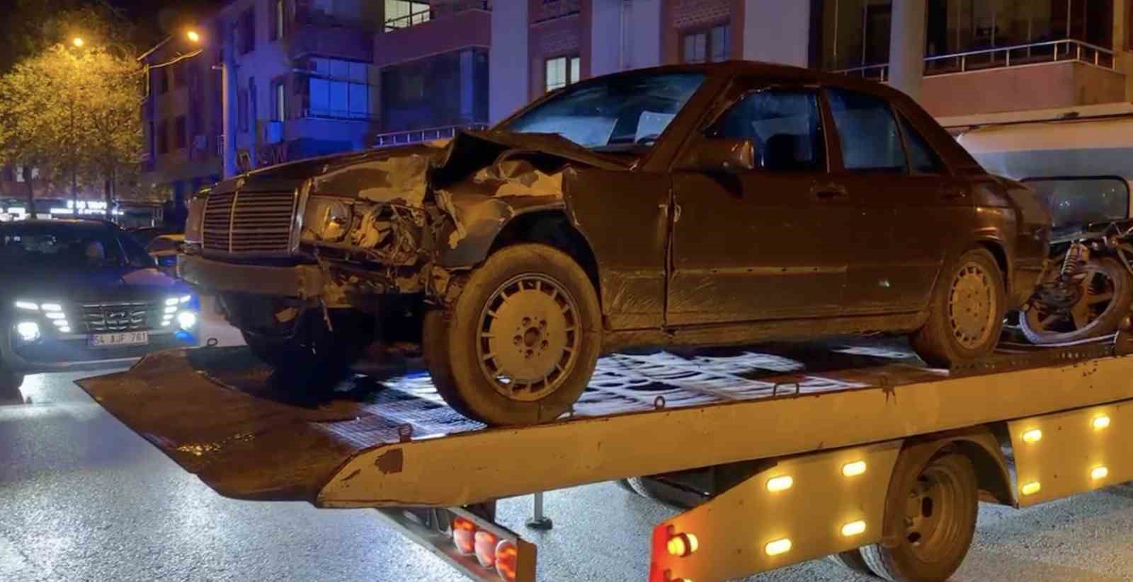 ARAÇ YOLDAN KALDIRILDI.