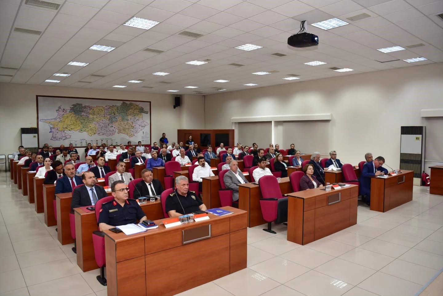 AYDIN’DA AFETLERE KARŞI TEDBİRLER GÖRÜŞÜLDÜ