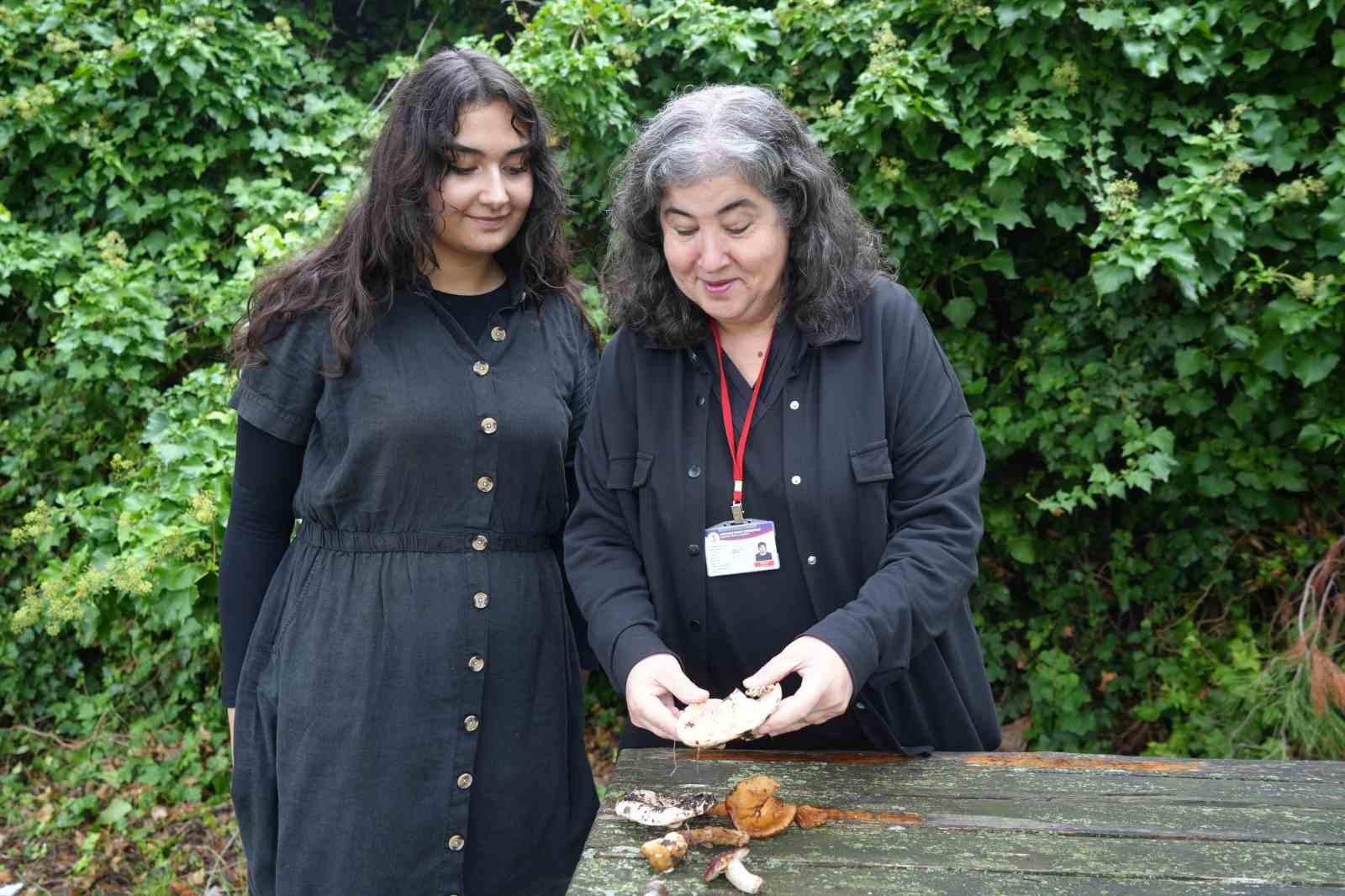 SAĞDAKİ SAMSUN ONDOKUZ MAYIS ÜNİVERSİTESİ (OMÜ) ZİRAAT FAKÜLTESİ BAHÇE BİTKİLERİ BÖLÜM BAŞKANI PROF. DR. AYSUN PEKŞEN