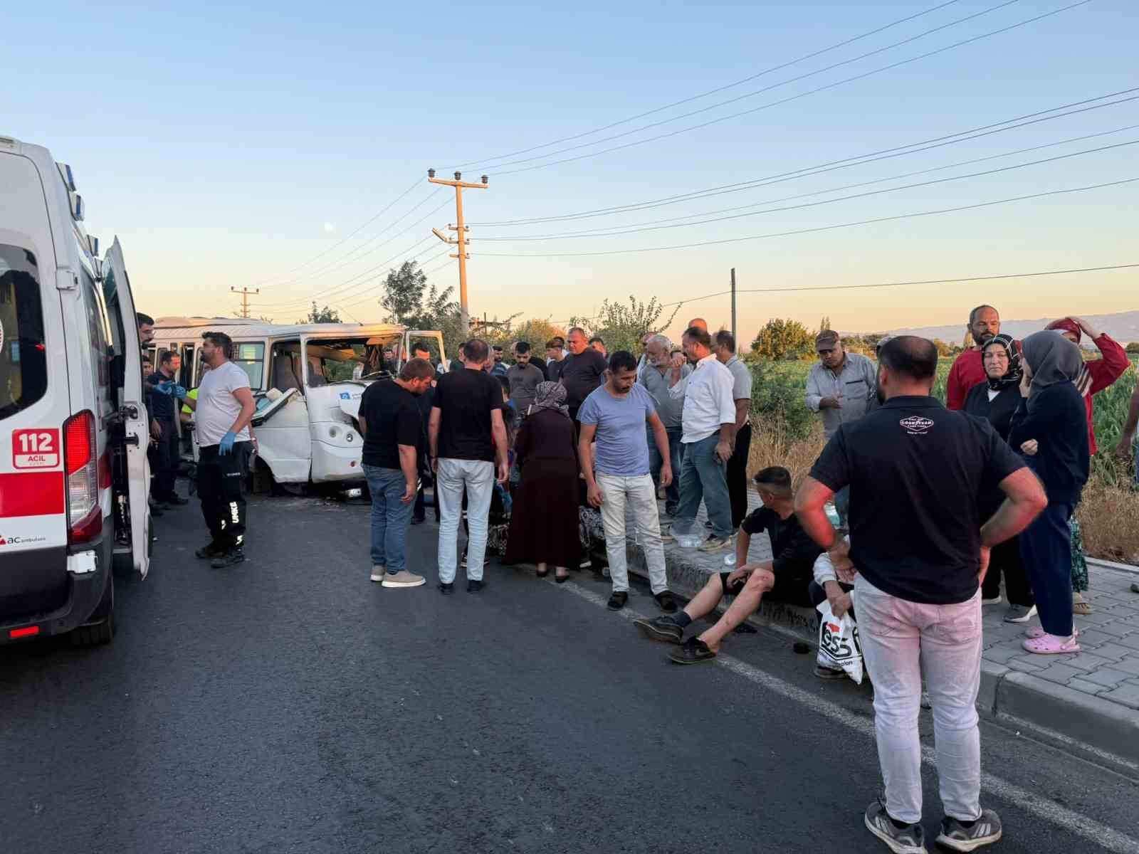 AYDIN’DA TRAFİK KAZASI: 10 YARALI