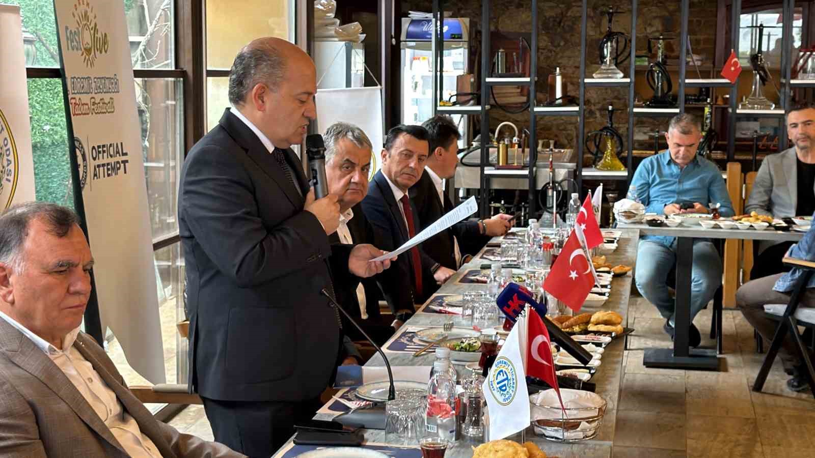 III. EDREMİT ZEYTİNYAĞI TADIM FESTİVALİ-FESTOLİVE'İN BASIN LANSMANI GÜRE'DE GERÇEKLEŞTİRİLDİ.